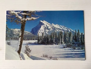 Mount Rundle Banff National Park Canadian Rockies Alberta Postcard - Imagen 1 de 1