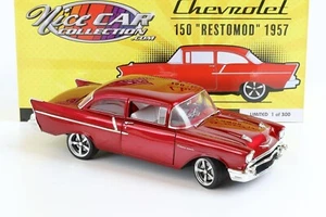 Chevrolet Bel Air 150 1957 rojo escala 1:18 de Acme A1807012NC - Imagen 1 de 5