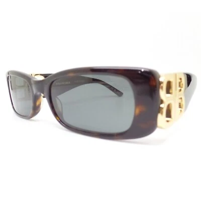 Gafas de sol Balenciaga BB0096S 002 51mm Gris Habana Nuevas Auténticas Foto 1 de 4