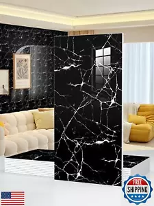 10pcs 23.6"x11.8" Marble Peel and Stick Waterproof Wall Panels (19.4 Sq. Ft. - Picture 1 of 5