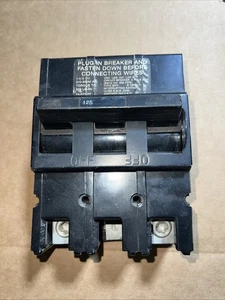 Challenger 125 Amp 3 polig Typ QFP24 Leitungsschutzschalter GTE Sylvania 240V 125A - Bild 1 von 7