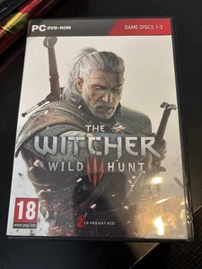 The Witcher 3: Wild Hunt - PC DVD-ROM (Game Discs 1-3) - Picture 1 of 5