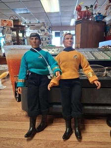 Star Trek Captain Kirk und Spock Actionfiguren - Bild 1 von 1