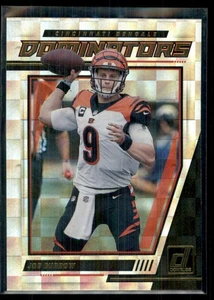 2021 Donruss Dominators Joe Burrow Cincinnati Bengals #D6 - Picture 1 of 2