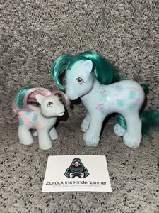 My little Pony/Mein kleines Pony G1 Daddy+Brother Sweet Celebration Hasbro - Picture 1 of 3