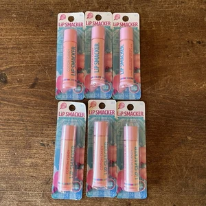 LOT of 6 Lip Smacker Cotton Candy Lip Balm Moisturizer 0.14 oz Each Sealed - Picture 1 of 2