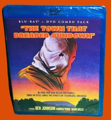NEW RARE OOP SCREAM FACTORY THE TOWN THAT DREADED SUNDOWN BLU RAY & DVD 1976 - Image 1 of 2