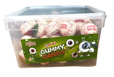 Funzi Eyeball Gummy Candy Augen sehr lecker Halloween geeignet  - Bild 1 von 2