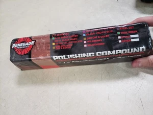 Barras compuestas de pulido de metal Renegade para ruedas de pulido 2,75 lb T-121 corte rápido - Imagen 1 de 4