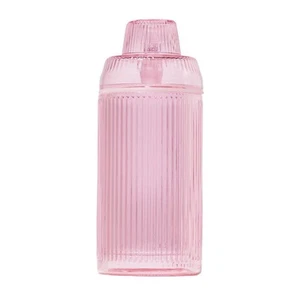 NWTN Home Deco Gravity Bong Water Pipe PETAL PINK Borosilicate Glass 8.1" - Picture 1 of 13