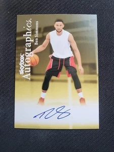 Ben Simmons Auto 99SA-BS 2024 Skybox Autographics  - Picture 1 of 7