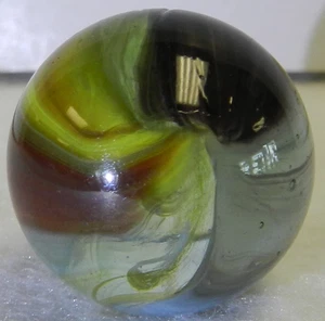 #19689m Vintage European Shooter Marble .95 Inches *Near Mint Plus* - Picture 1 of 12