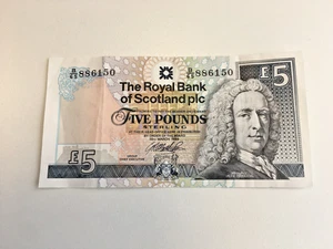 1999 The Royal Bank Of Scotland £5 Five Pound Banknote  CN6 P319 - Picture 1 of 11