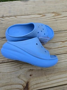 Crocs Blue Crush Meta Pearl Slide Size M3 W5 - Picture 1 of 10