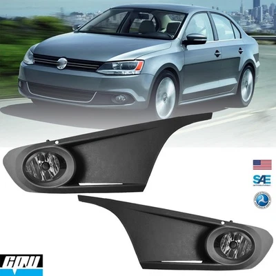 Interruptor de lámpara transparente luces antiniebla para Volkswagen Jetta 2011 2012 2013 2014 sedán Foto 1 de 4