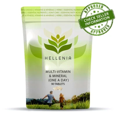 Hellenia Multi Vitamin & Mineral One-A-Day Tablets