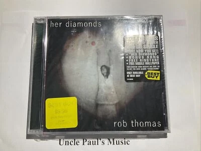 ROB THOMAS Her Diamonds/Overrun CD Single Brand NEW Factory SEALED OOAK RARE - Image 1 of 2