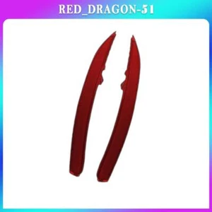 2x Rear Bumper Reflector Left + Right for 2019-2022 Lexus ES250 ES300h ES350 Red - Picture 1 of 8