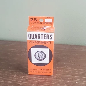 Whitman Quarters 2 x 2 Münzhalter 25 Stück - Bild 1 von 2
