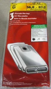 Lote 3 Bolsas de Filtro Desechables Shop Vac Tipo G 15-22 Galones 90663 - Imagen 1 de 3