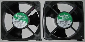 2 X Nidec Beta 119 mm 12V DC Fan - 4000 RPM - TA450DC C33211 Compaq Server Fan - Picture 1 of 8