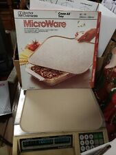Microware Cover-All Tray 10” x 13” Cookie Tray Microwave, Convection, Gas, Elec