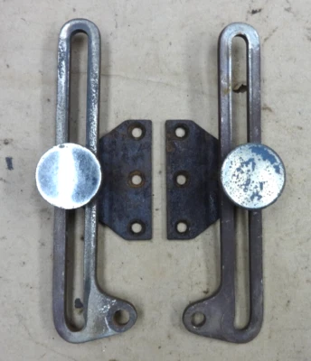 Modelo T Ford 1926 1927 PARABRISAS BRAZO OSCILANTE PERNOS PIVOTANTES con brazos par original Foto 1 de 4