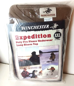 Men's Winchester Expedition Cold Weather Thermal Underwear Long Sleeve Shirt XXL - Picture 1 of 3
