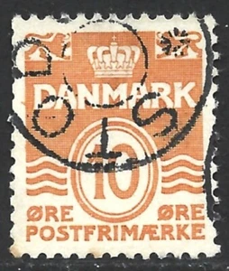 Denmark STARLESS Cancellation STØDOV Udslebne UDS postmark - Picture 1 of 1
