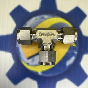 Swagelok SS-600-3 Union Tee Fitting 3/8” Tube Stainless Steel - Picture 1 of 2