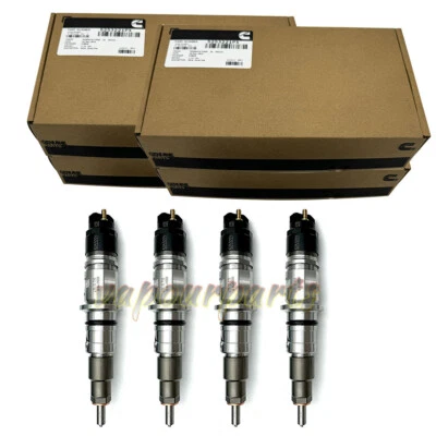 4x Diesel Fuel Injector for Dodge Ram 2500 3500 4500 Cummins 6.7L 2007.5-2010 - Image 1 of 4