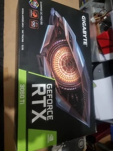 Nvidia Gigabite Geforce RTX 3060 TI Lhr Gaming OC PRO 8GB Graphics Card - Picture 1 of 3