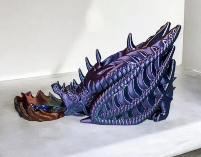 Torre de Dados Dragón Respiración de Fuego, Mazmorras y Dragones Rodillo de Dados Impreso en 3D Foto 1 de 4