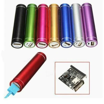 Aluminum Alloy Mini 5V USB Power Bank DIY Case Set 18650 Battery Charger Box - Image 1 of 4