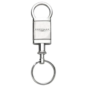 Valet Keychain for Chrysler on Satin-Chrome [Officially Licensed] - Picture 1 of 2