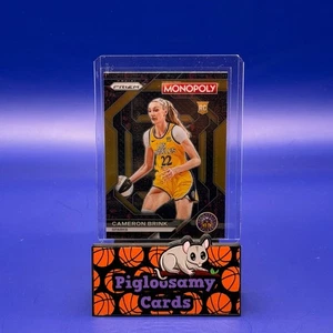 Cameron Brink 2024 Panini Prizm Monopoly WNBA Rookie All Star Insert Red Icon SP - Bild 1 von 2