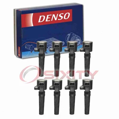 8 pc Denso Direct Ignition Coils for 2000-2006 Lincoln LS 3.9L V8 Spark Wire nk - Image 1 of 4