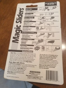 Magic Sliders Plastic Floor Slide Gray Round 2-3/8 in. W 4 pk Self Adhesive - Picture 1 of 2
