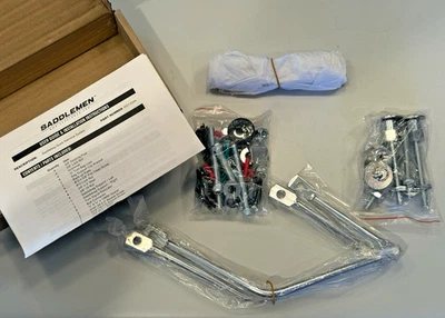 NUEVO Kit de montaje de alforja de desconexión rápida Saddlemen S4 #282898 Harley Davidson Foto 1 de 4