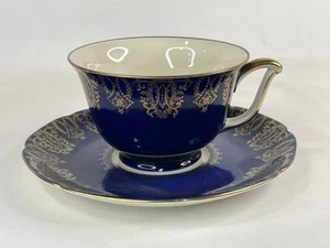 Vintage ROYAL EPIAG (Tschechoslowakei) Porzellan Teetasse und Untertasse - Bild 1 von 24