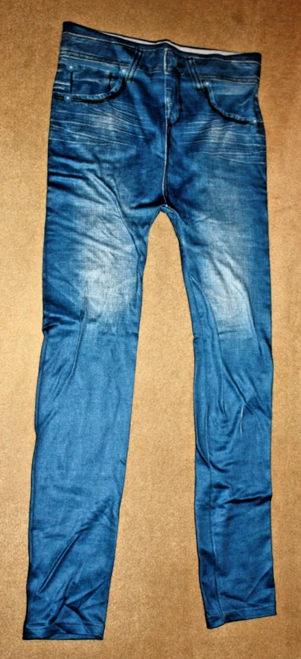 Genie Slim Jeggings Talla 2X Pantalones Elásticos Leggings Suaves Foto 1 de 4