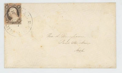 Mr Fancy Cancel 11 CUBIERTA DE FERROCARRIL MICRÓFONO CENTRAL RR TOALLA C10-A-2 RAREZA VII RARO Foto 1 de 3