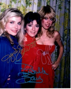 JENILEE HARRISON, JOYCE DEWITT & PRISCILLA BARNES signed 8x10 photo - Picture 1 of 1