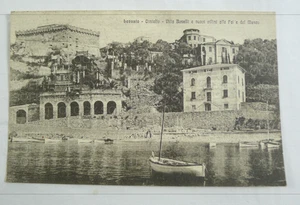 ALTE VINTAGE POSTKARTE LEVANTO CASTELLO VILLA BOSELLI VILLINI MESCO LA SPEZIA - Bild 1 von 2