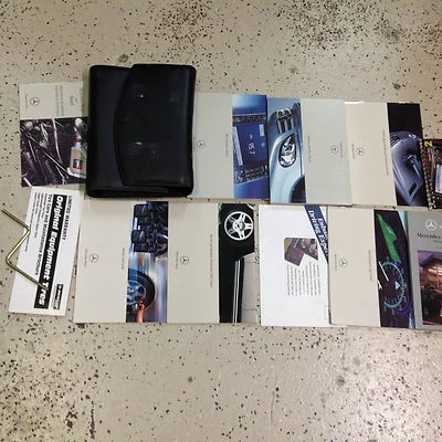 2003 MERCEDES BENZ M ML320 ML500 ML55 ML350 CLASS MODELS Owners Manual SET OEM - Изображение 1 из 4