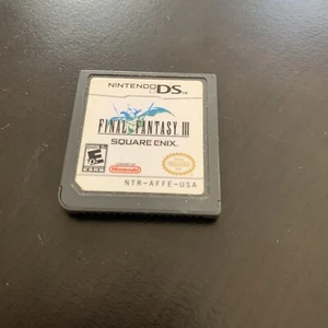 DS - Final Fantasy 3 III Nintendo DS 2006 Nur Kart Original - Bild 1 von 2