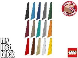 LEGO - Part 47397 - Left Wedge Plates / Wings 12x3 + NEW + SELECT COLOUR - Picture 1 of 16