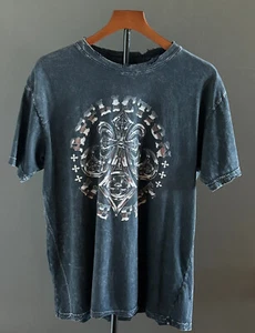 Affliction Live Fast Shirt, Weathered Distressed Black, guter Zustand, XL - Bild 1 von 13