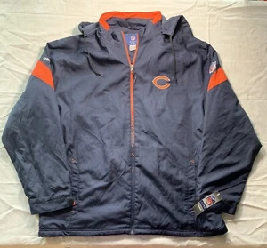 Chicago Bears Reebok NFL On Field Men’s Hooded Jacket NWT Size XL - Picture 1 of 5