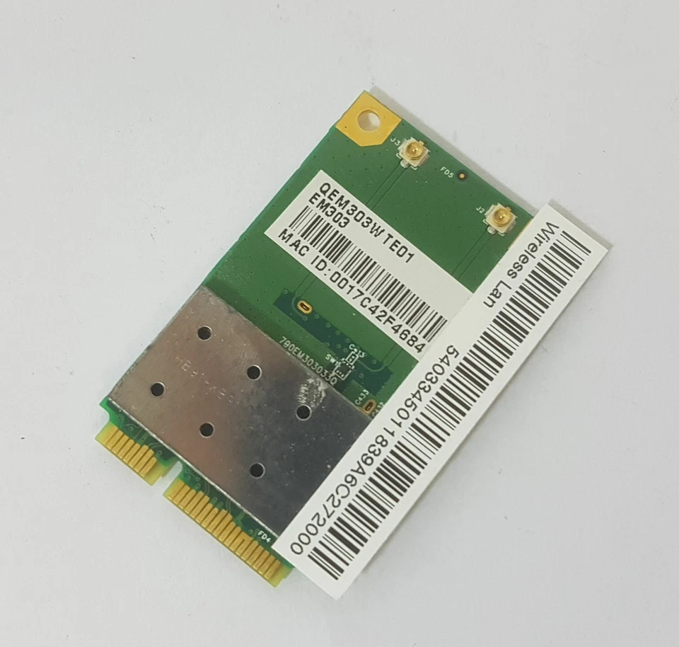 Wlan Wifi Mini PCIe 54.03345.011 Atheros AR9281 aus Notebook Acer Aspire 5535 - Image 1 of 1